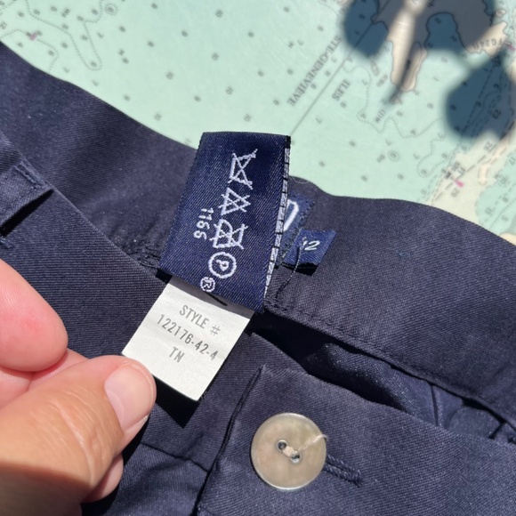 Vintage 90s Navy Wide Leg Gap Trousers - Picture 7 of 7